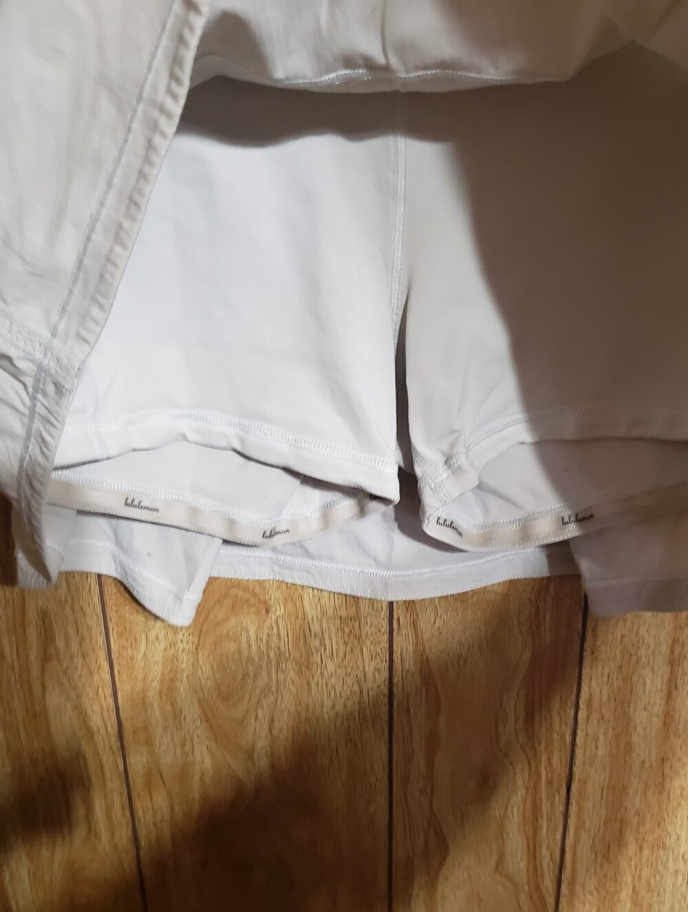 Lululemon White Pace Rival Tennis Skort - Picture 2 of 7